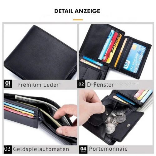 Atlas Slim RFID-Geldbörse