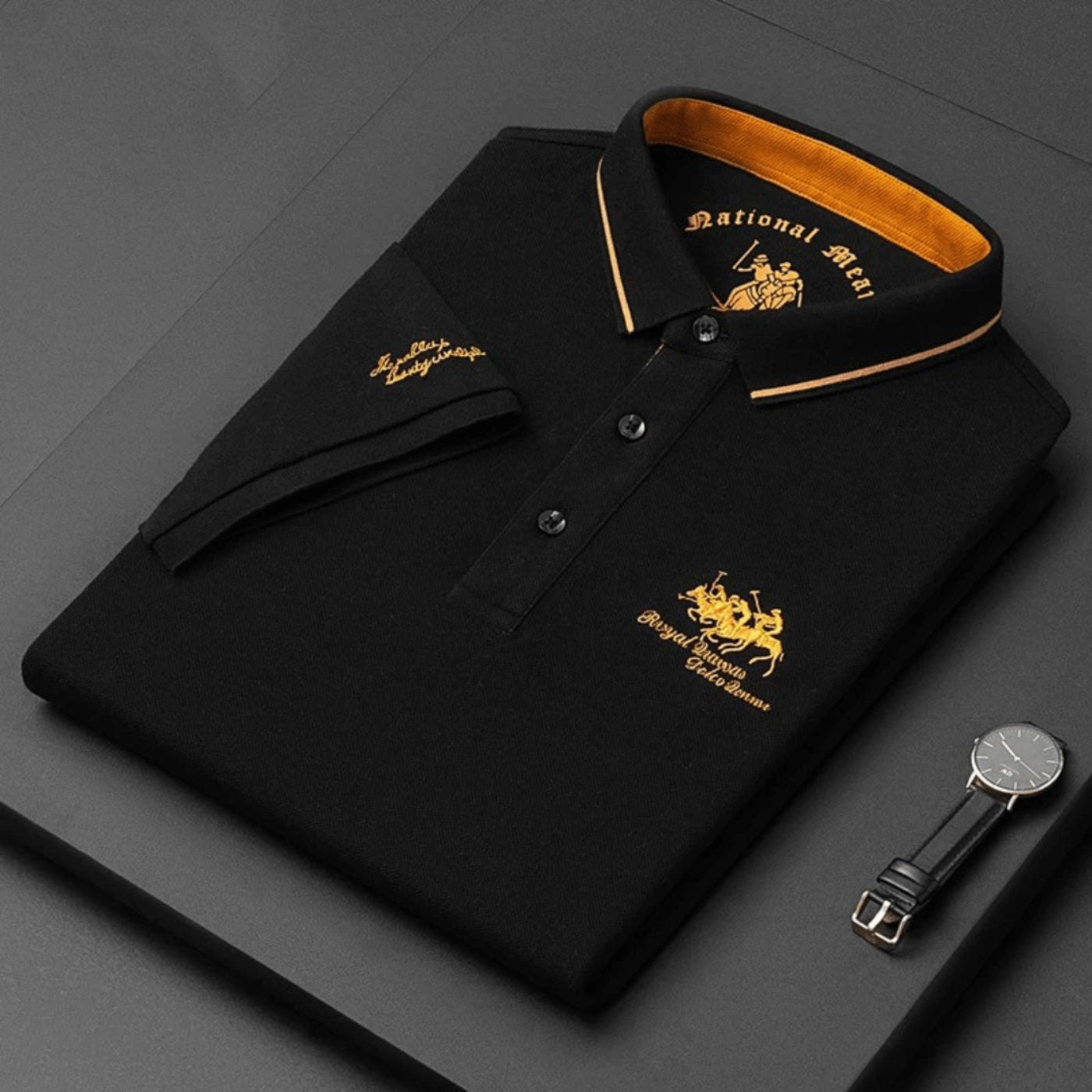 Königsallee Atelier™| Luxus-Poloshirt
