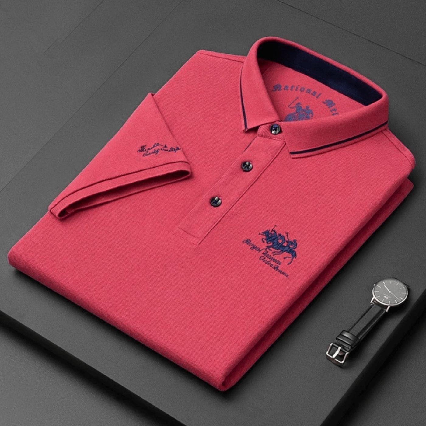 Königsallee Atelier™| Luxus-Poloshirt