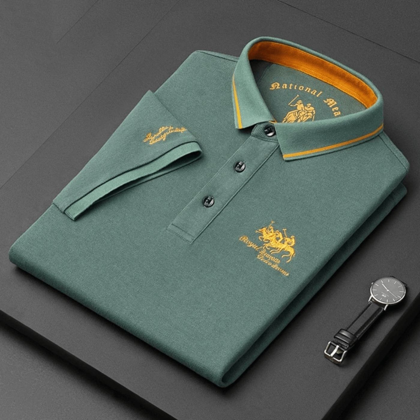 Königsallee Atelier™| Luxus-Poloshirt