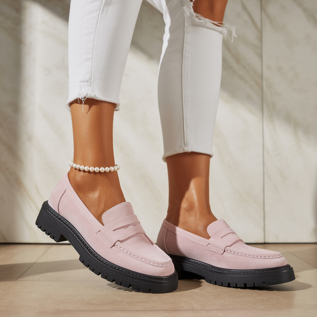 Königsallee Atelier™|Chunky Slip-On Loafers
