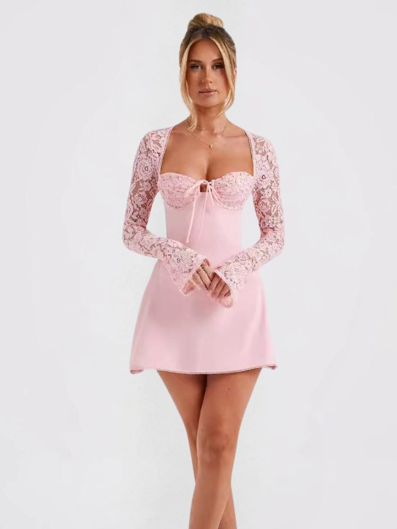 ANASTASIA | Kurzes Spitzenkleid Elegant