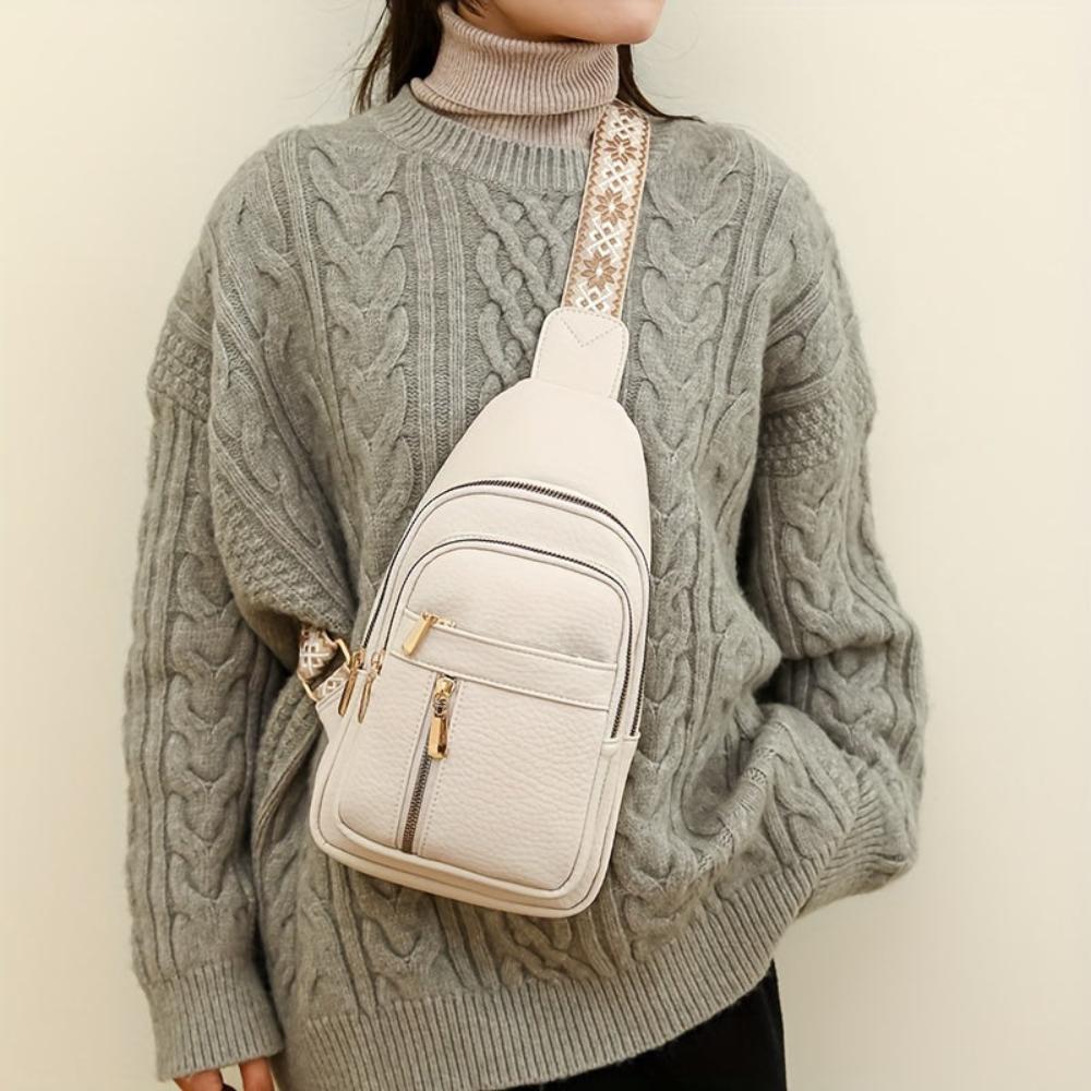Hazel Vintage Chest Crossbody Tasche