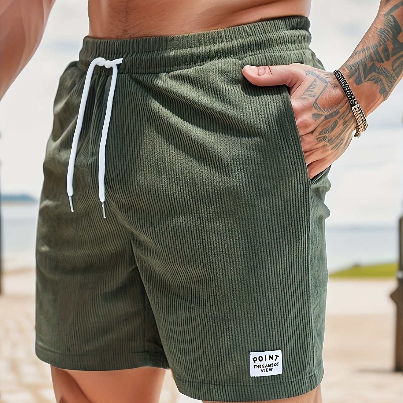 Königsallee Atelier™| Herren-Cord-Shorts