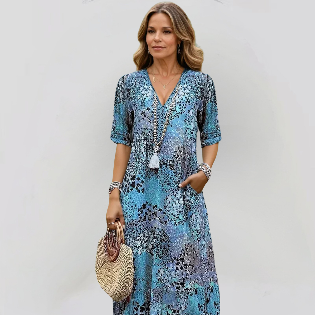FRANCESCA | Lebhaftes Sommerkleid