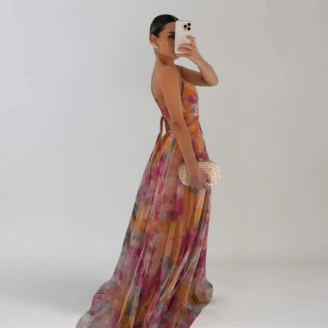 GIADA | Leichtes Kleid mit floralem Muster