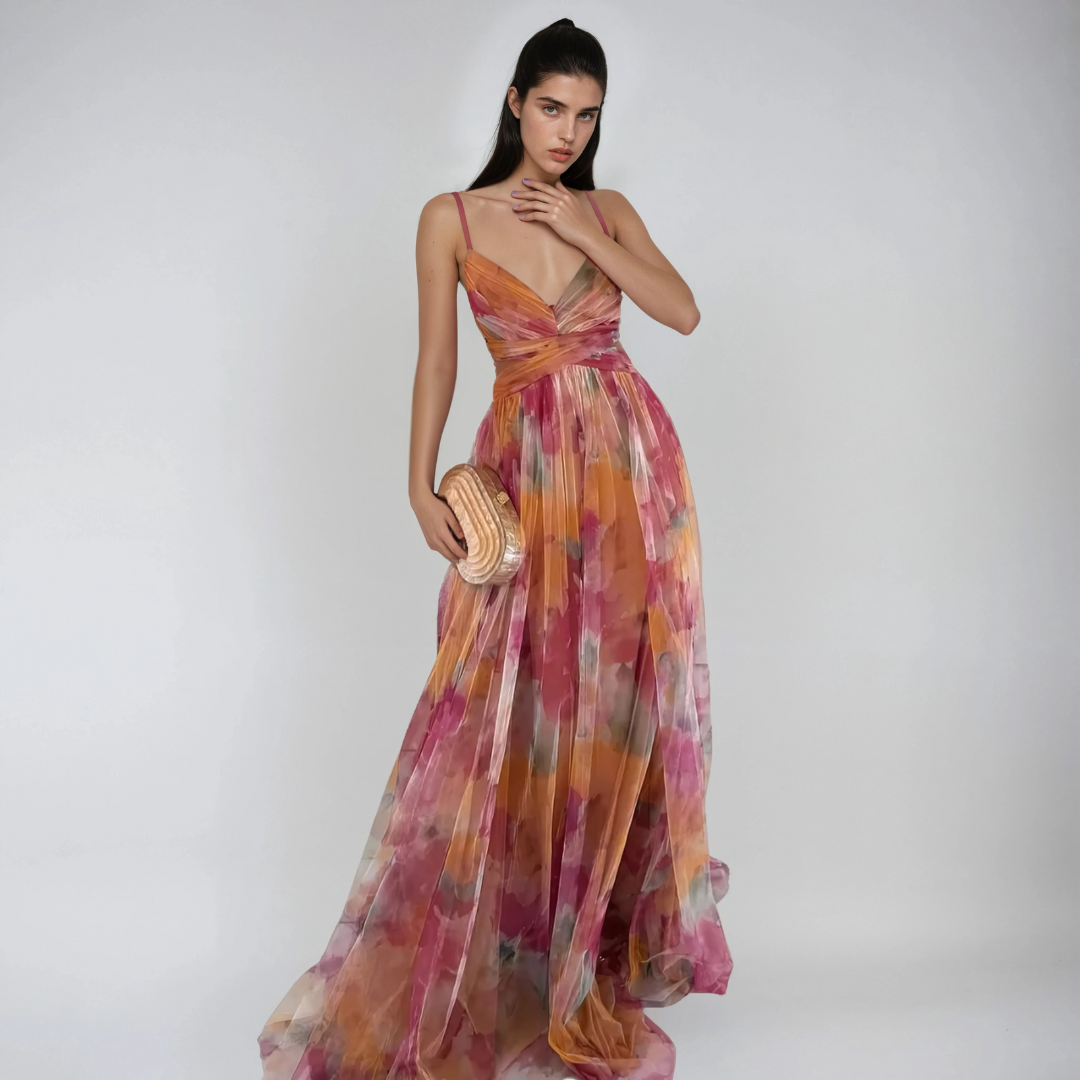 GIADA | Leichtes Kleid mit floralem Muster