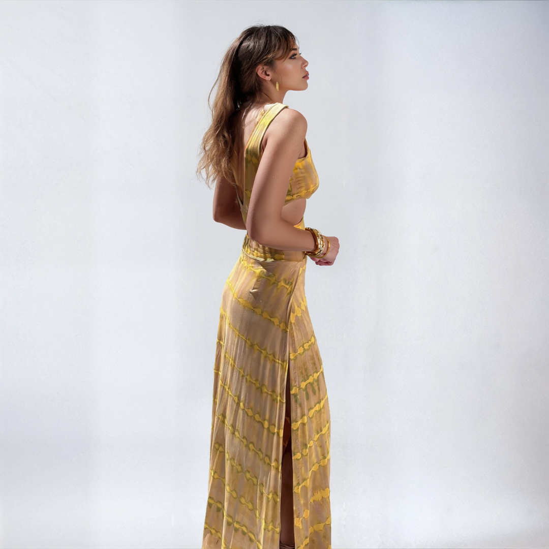 LUCE | Sommerkleid im Batik-Look