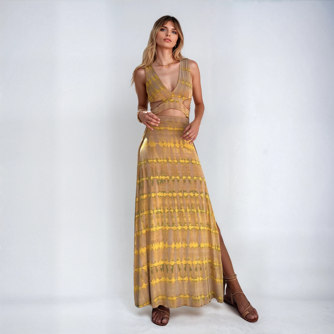 LUCE | Sommerkleid im Batik-Look