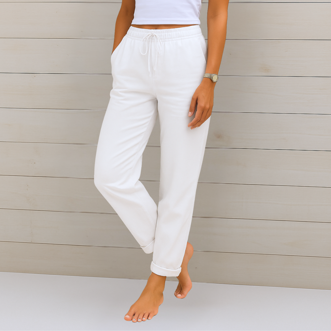 Königsallee Atelier™ |  Leinen Stretchhose