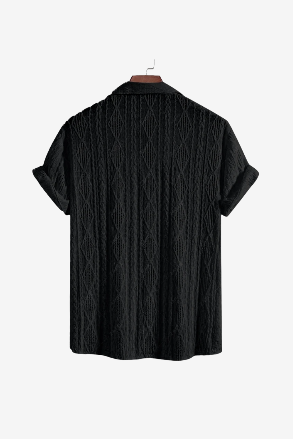 Königsallee Atelier™| Retro Patterned Linen Shirt