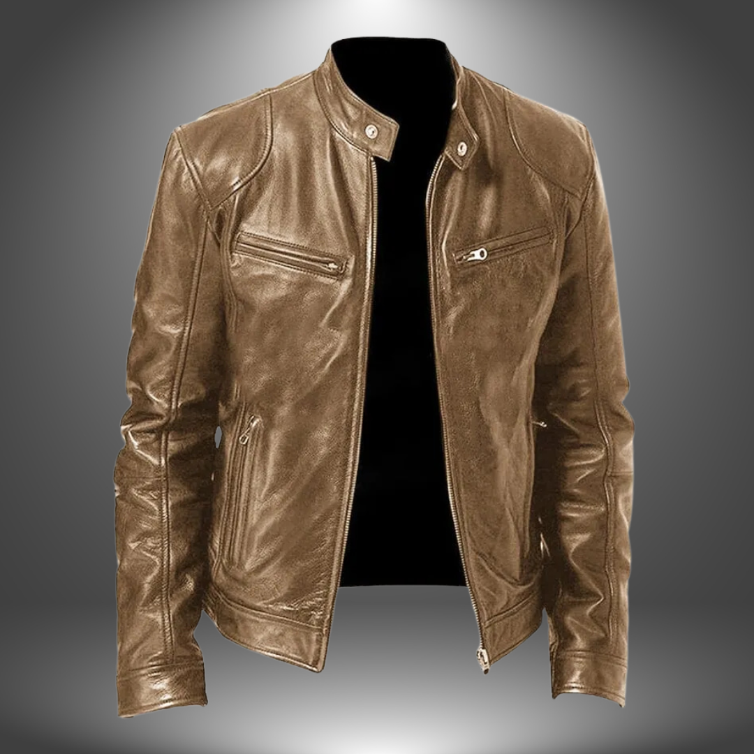 Konigsallee Atelier® | Handgefertigte Lederjacke für Herren