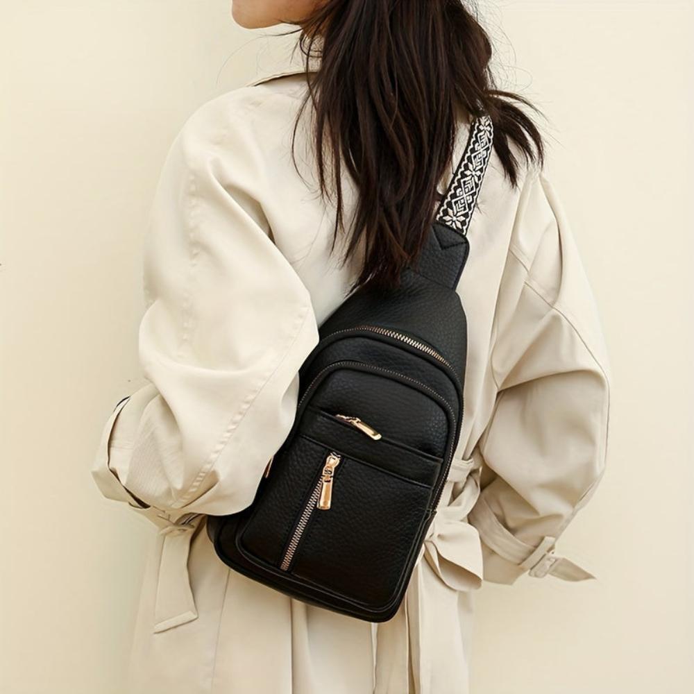 Hazel Vintage Chest Crossbody Tasche