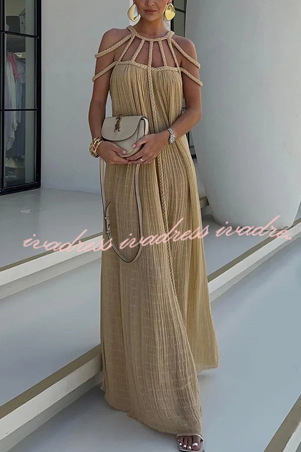 Königsallee Atelier™|Elegantes Maxi-Kleid