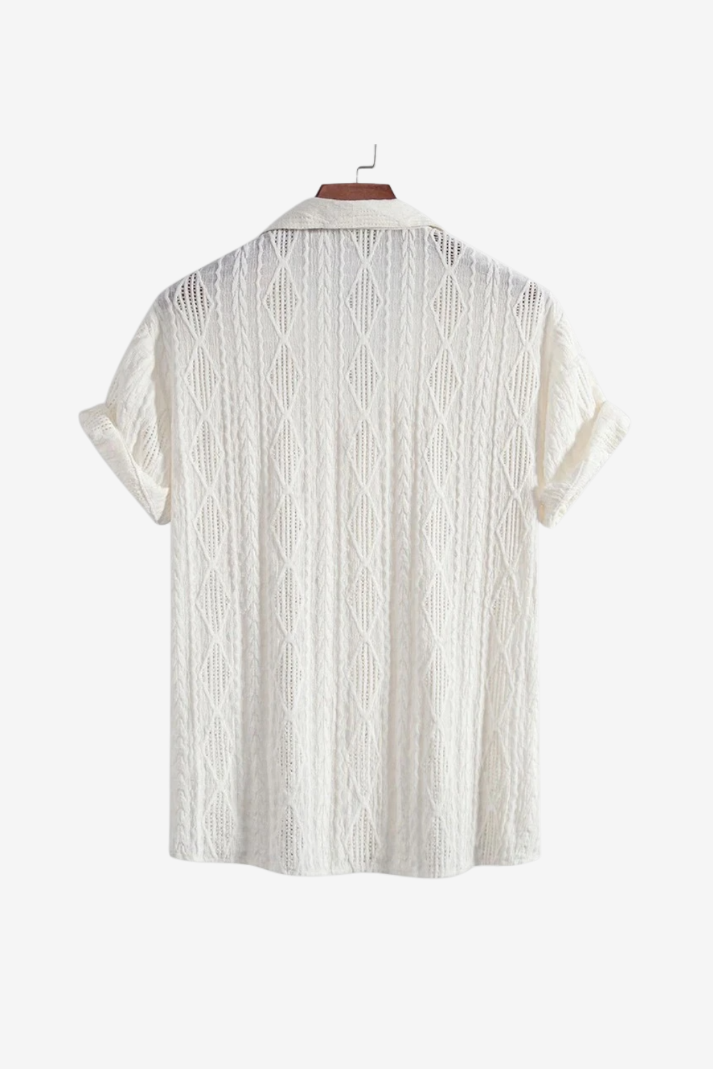 Königsallee Atelier™| Retro Patterned Linen Shirt