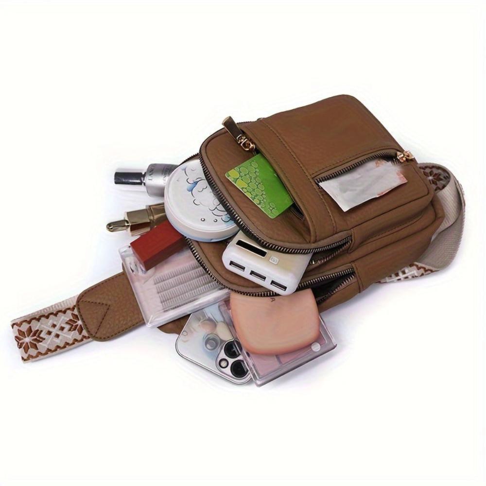Hazel Vintage Chest Crossbody Tasche