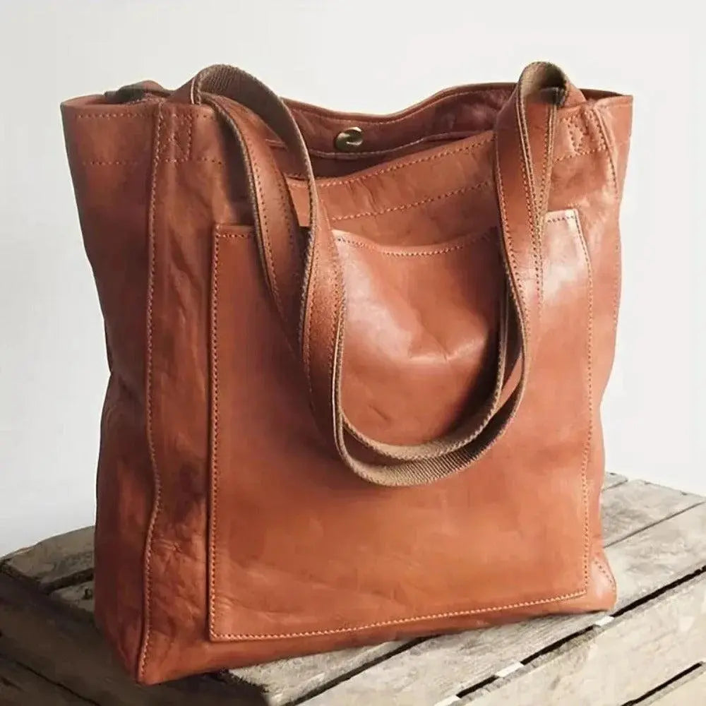 Lorena’s Moderner Chic | Stilvolle Ledertasche
