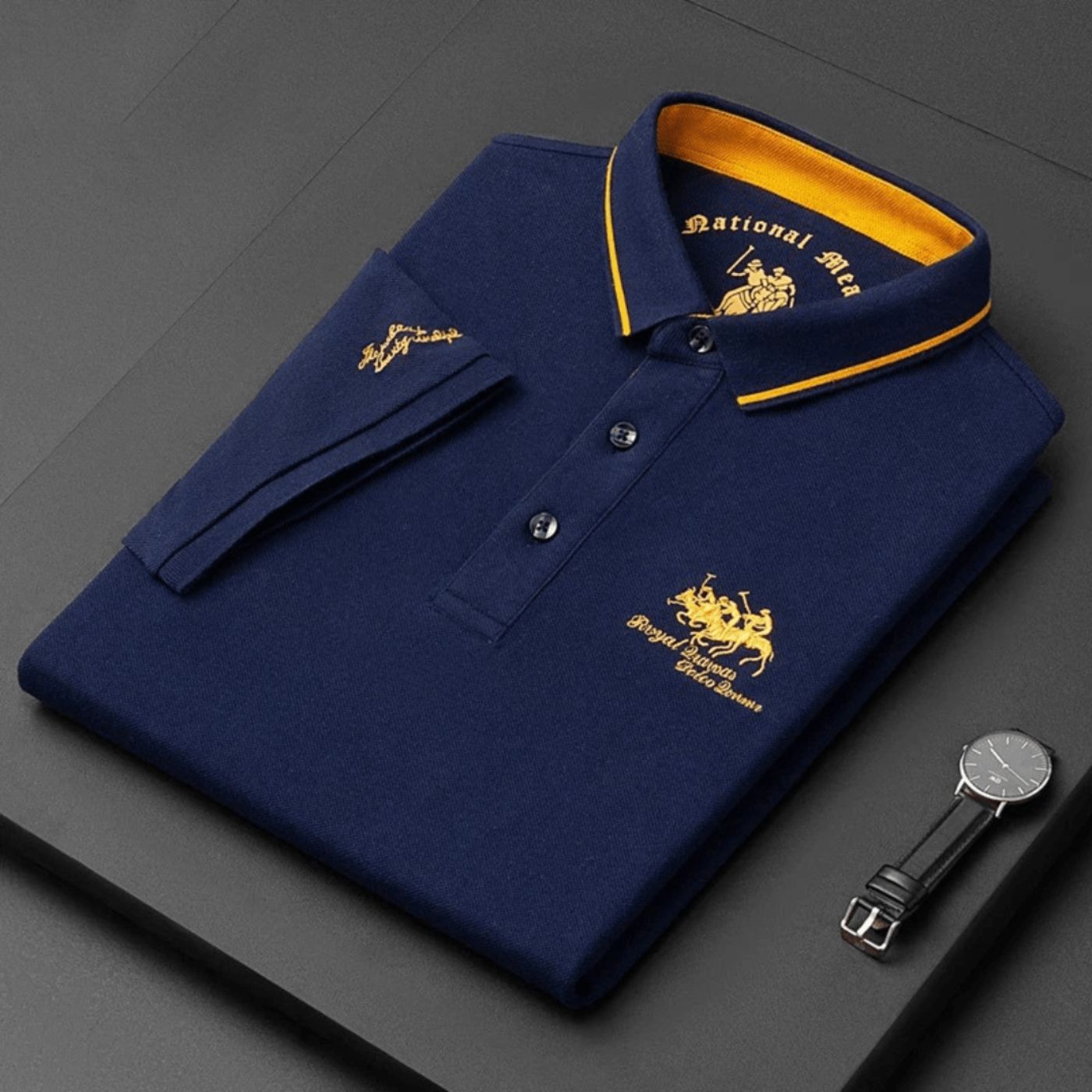 Königsallee Atelier™| Luxus-Poloshirt
