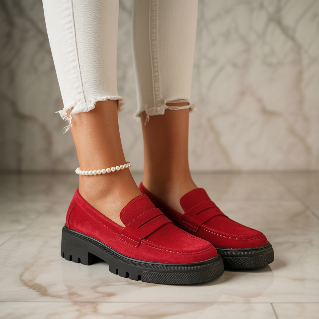 Königsallee Atelier™|Chunky Slip-On Loafers