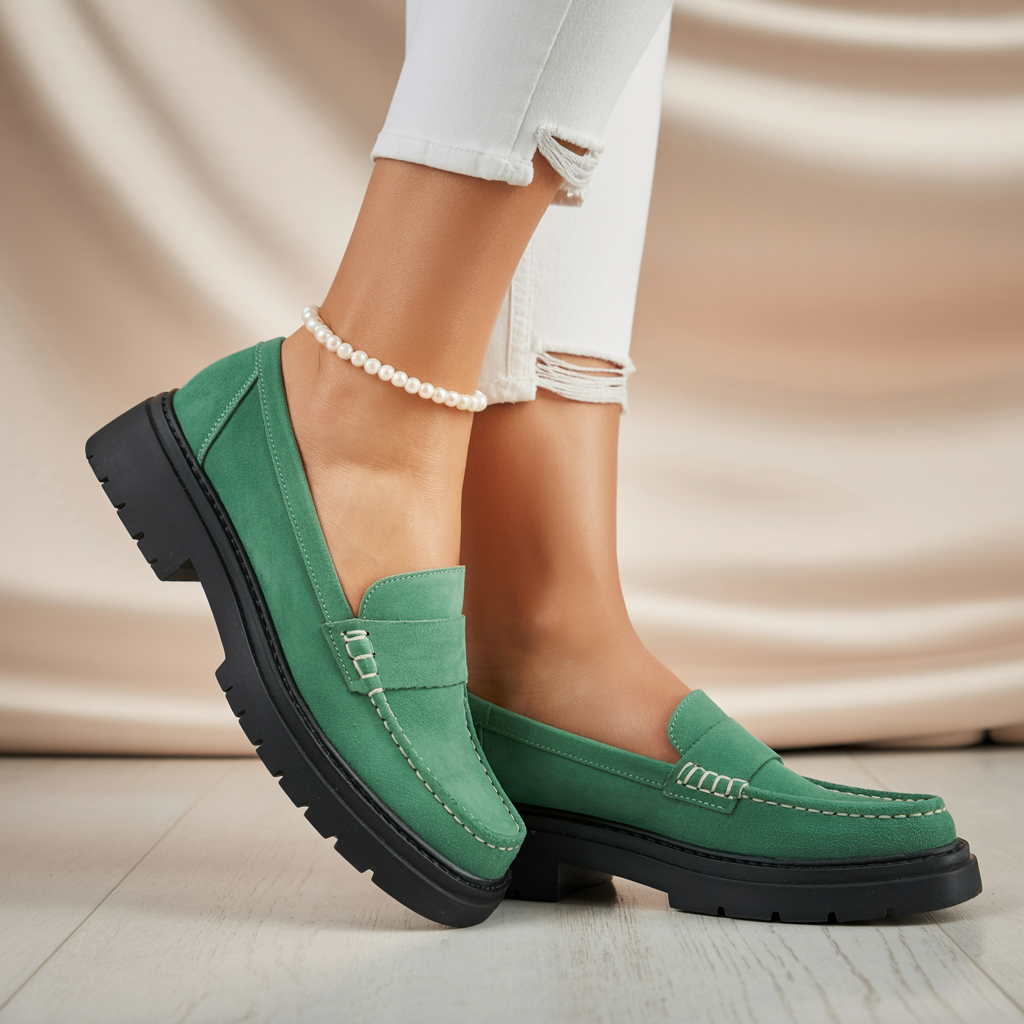 Königsallee Atelier™|Chunky Slip-On Loafers