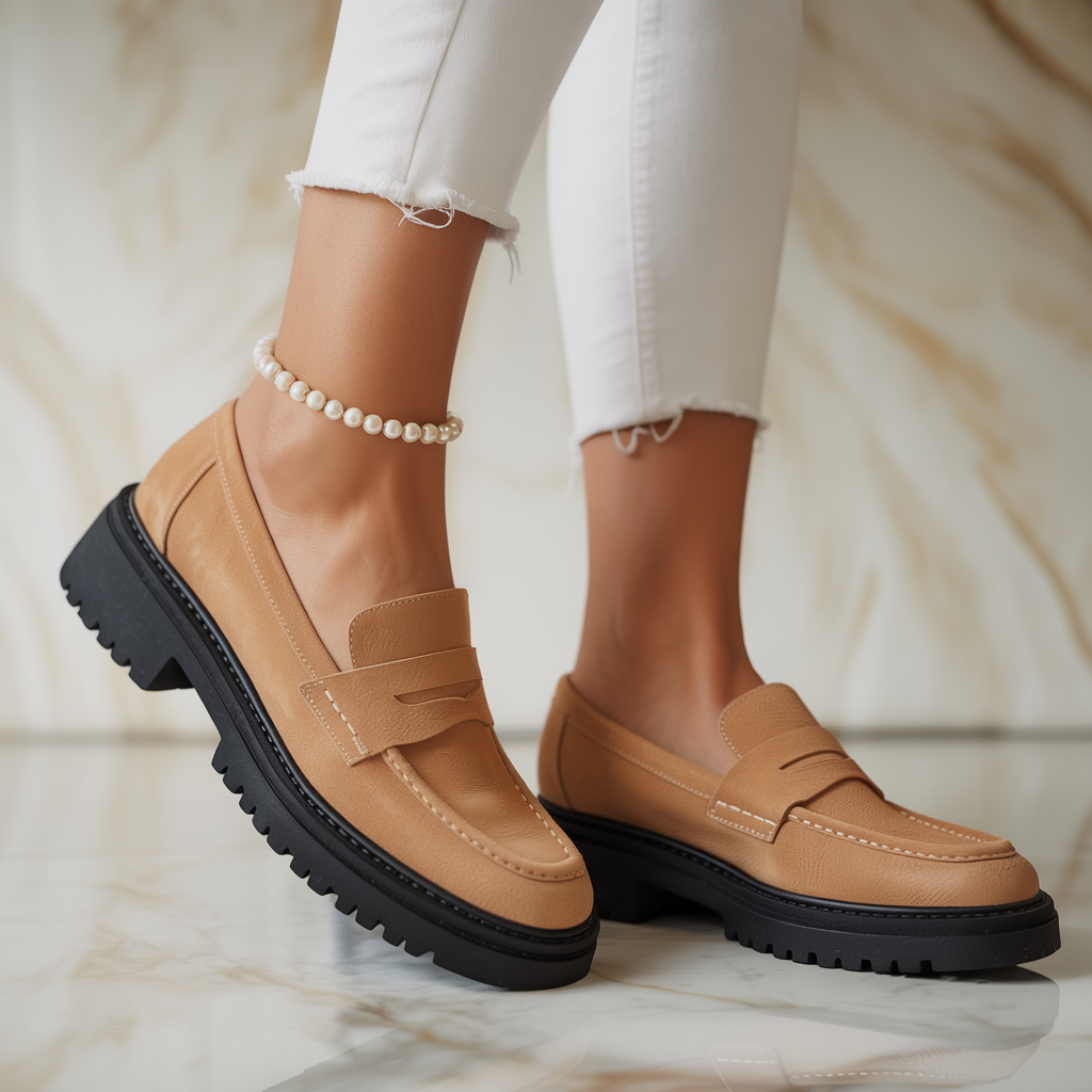 Königsallee Atelier™|Chunky Slip-On Loafers
