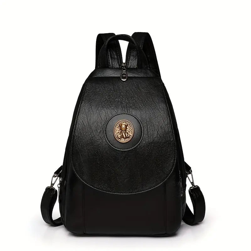 Mira’s Verstellbarer Retro-Rucksack im Denim-Look
