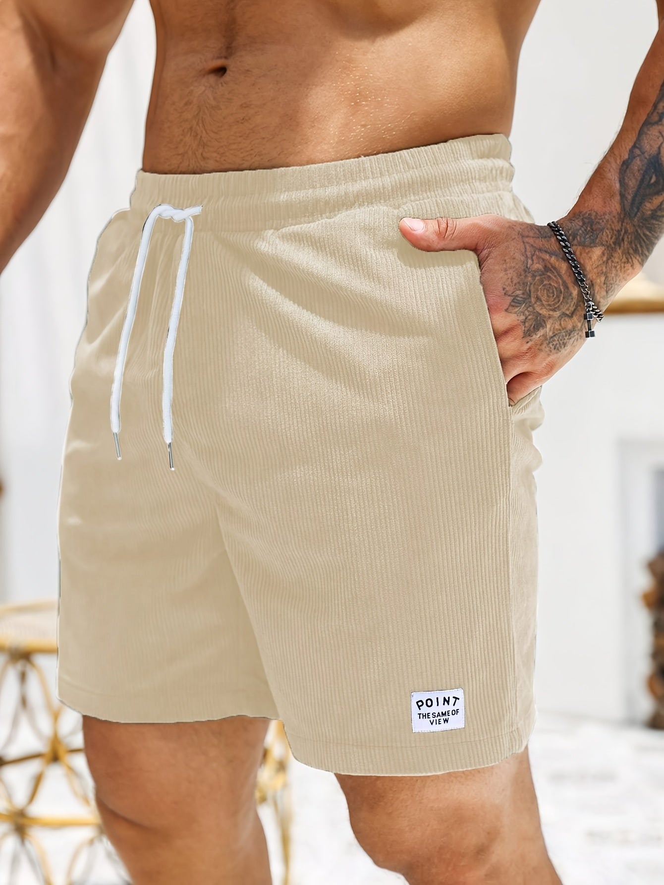 Königsallee Atelier™| Herren-Cord-Shorts