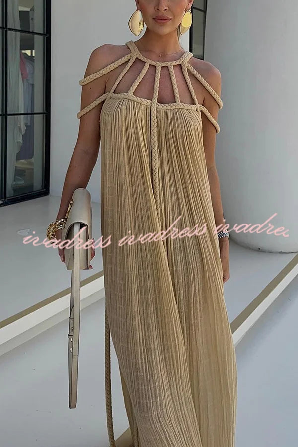 Königsallee Atelier™|Elegantes Maxi-Kleid