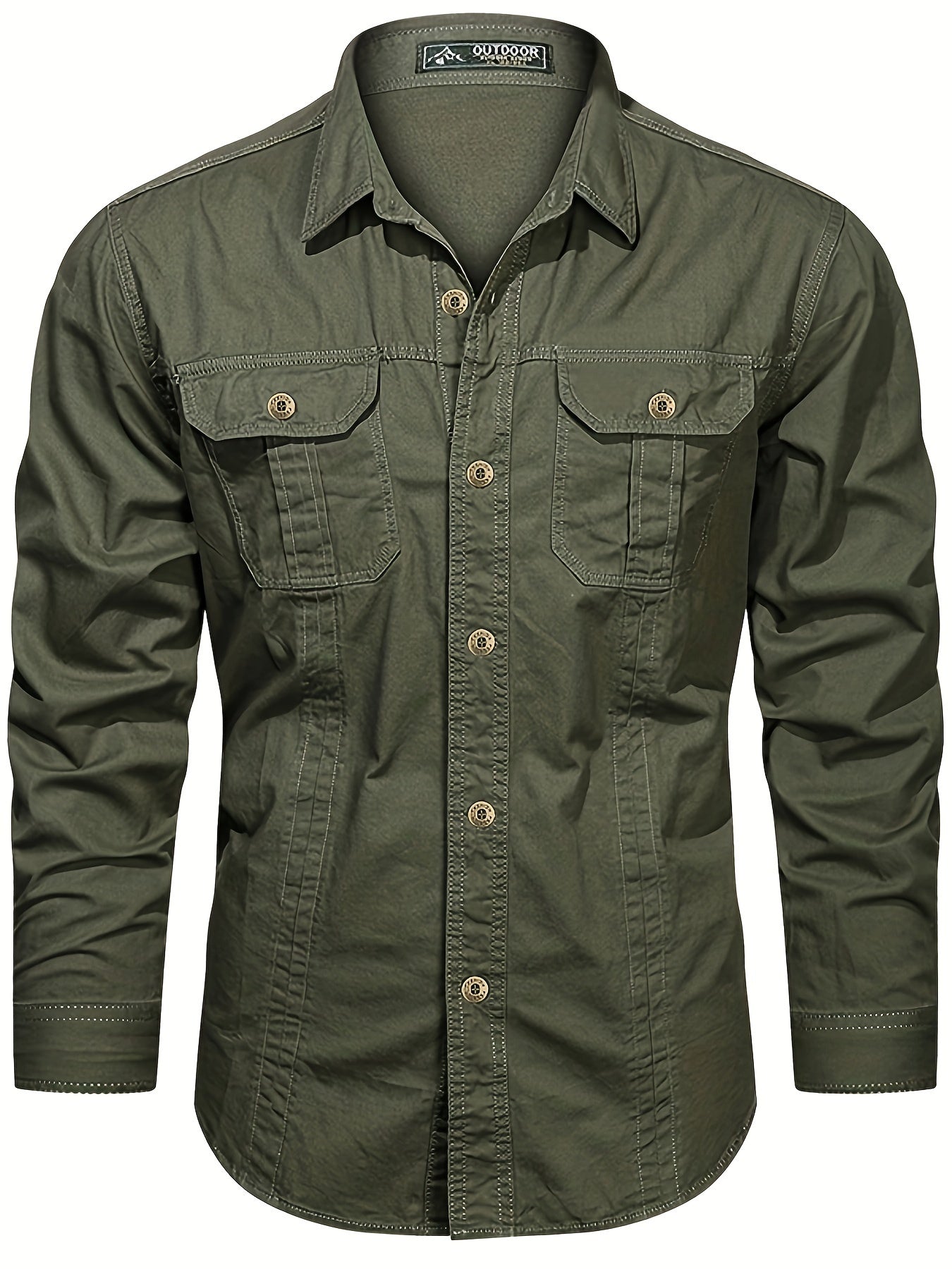 Königsallee Atelier™|Herren Cargohemd