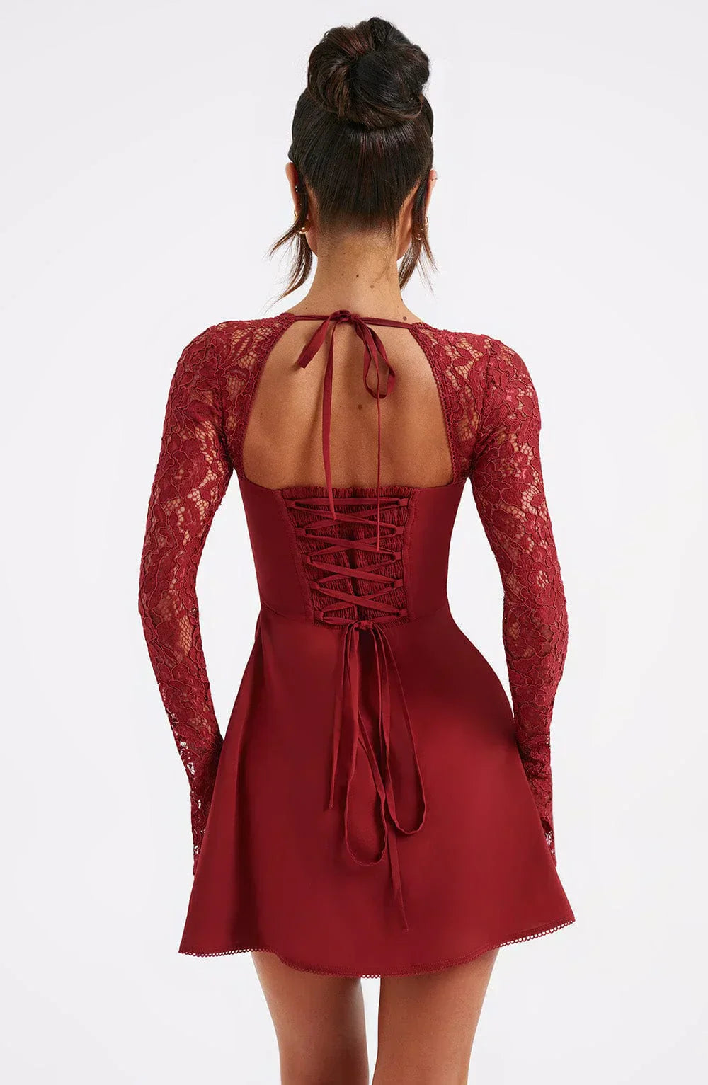 ANASTASIA  | Kurzes Spitzenkleid Elegant