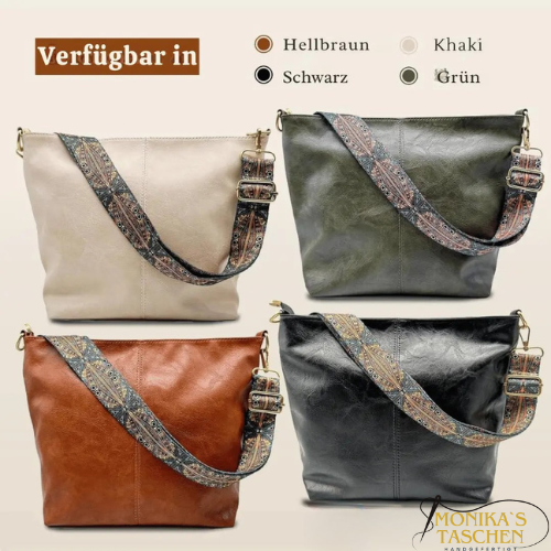 MONIKAS TASCHE - (Meine Favoritin) - Schulter Tasche mit Verzierung
