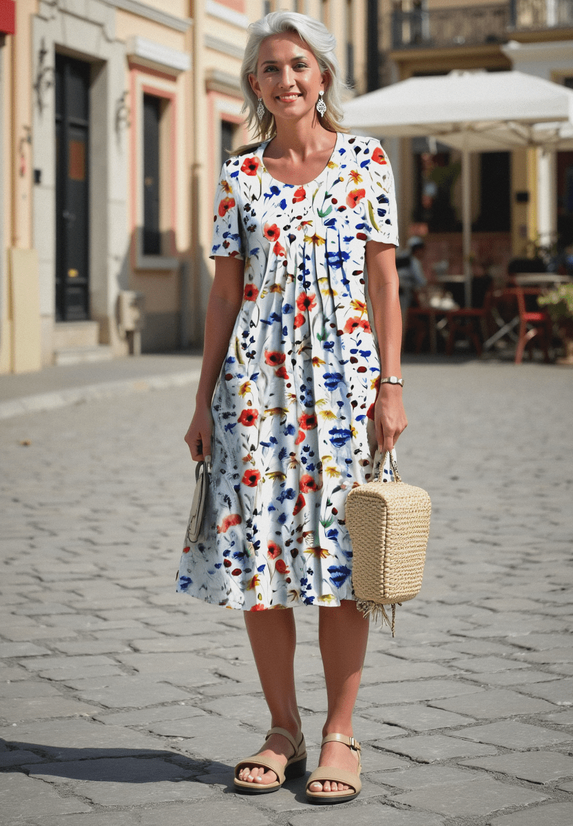 KonigsAllee Atelier™ | Midi-Jurk