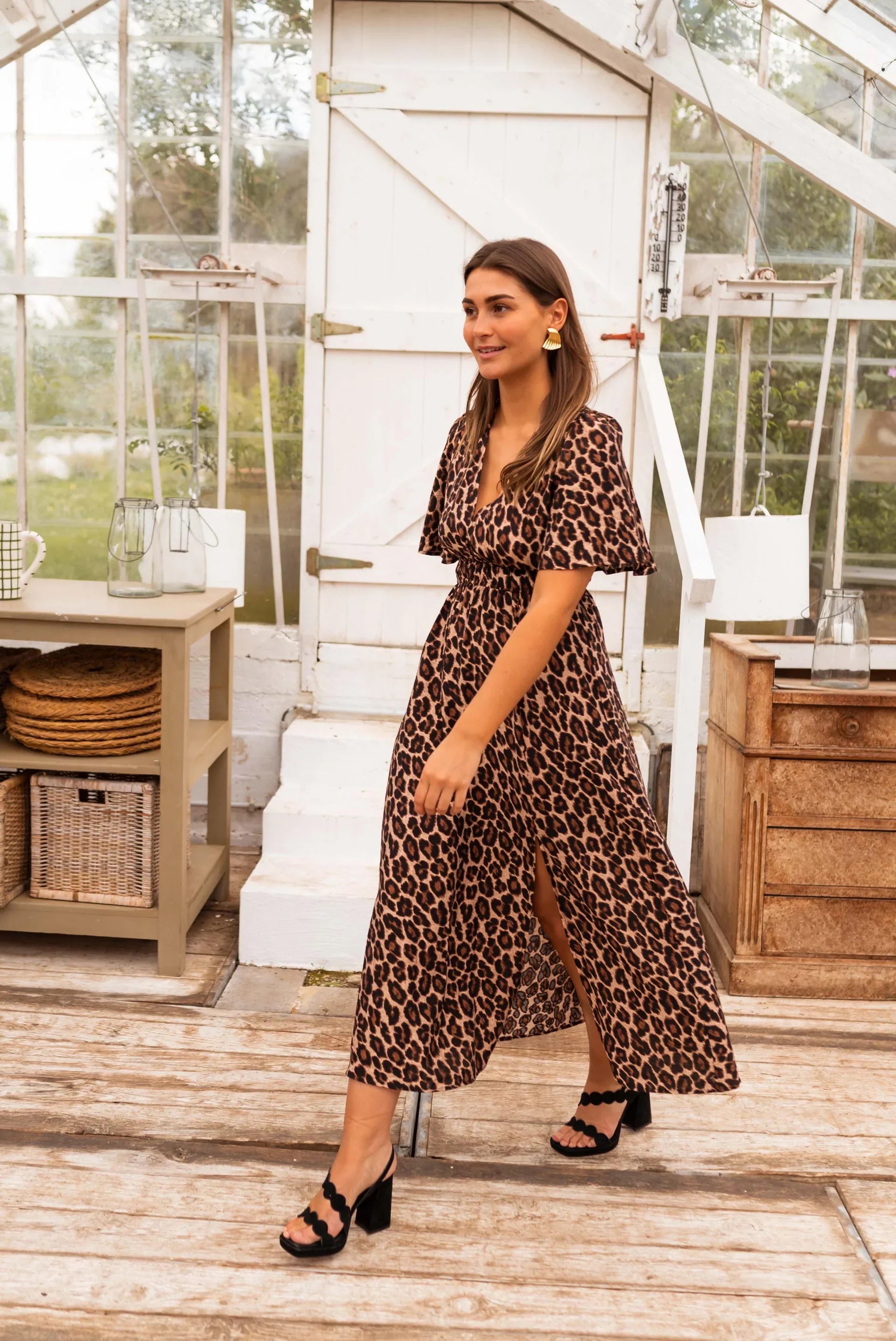 STELLA™ | DAS LEOPARDEN-MAXIKLEID